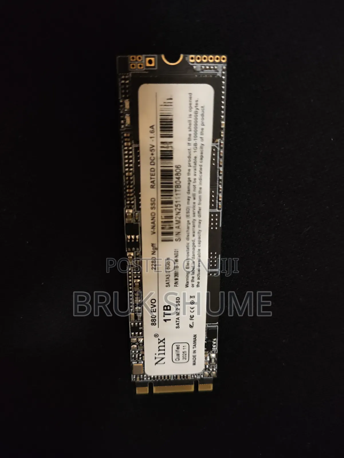 Ninx 1tb SSD Sata M.2
