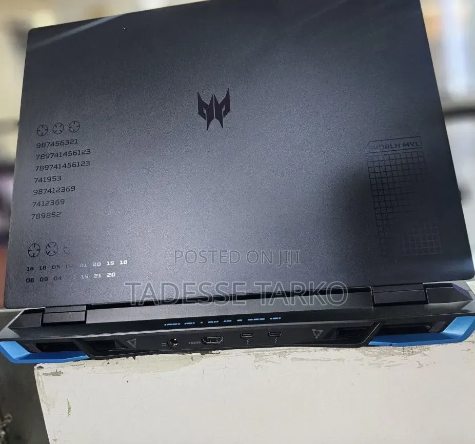 New Laptop Acer Predator Helios 300 16GB Intel Core i9 SSD 1T