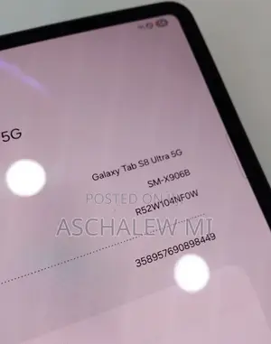 New Samsung Galaxy Tab S8 Ultra 256 GB