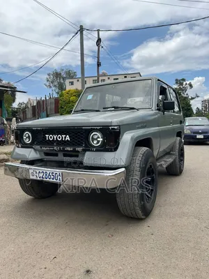 Toyota Land Cruiser 1995 Gray