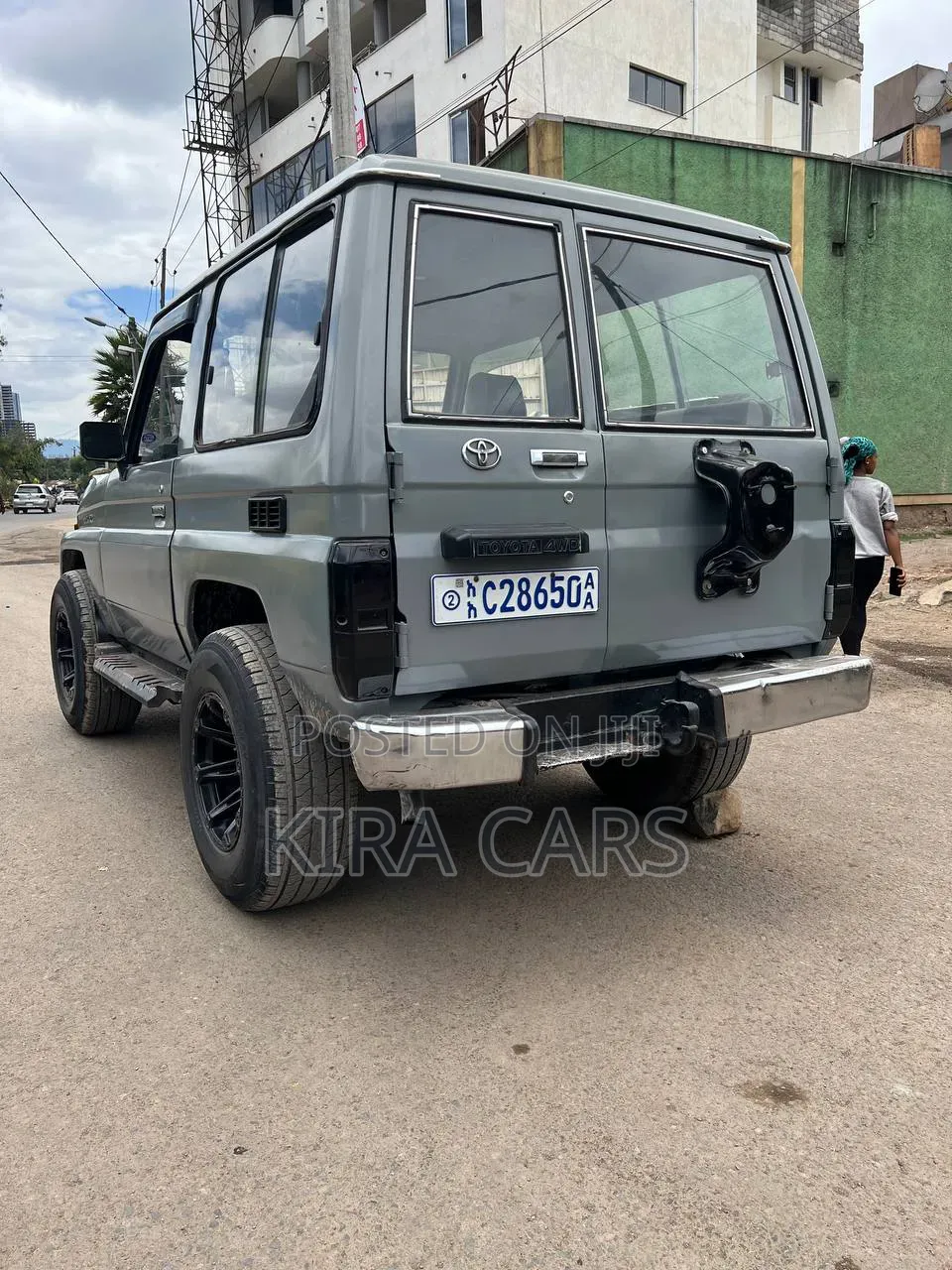 Toyota Land Cruiser 1995 Gray