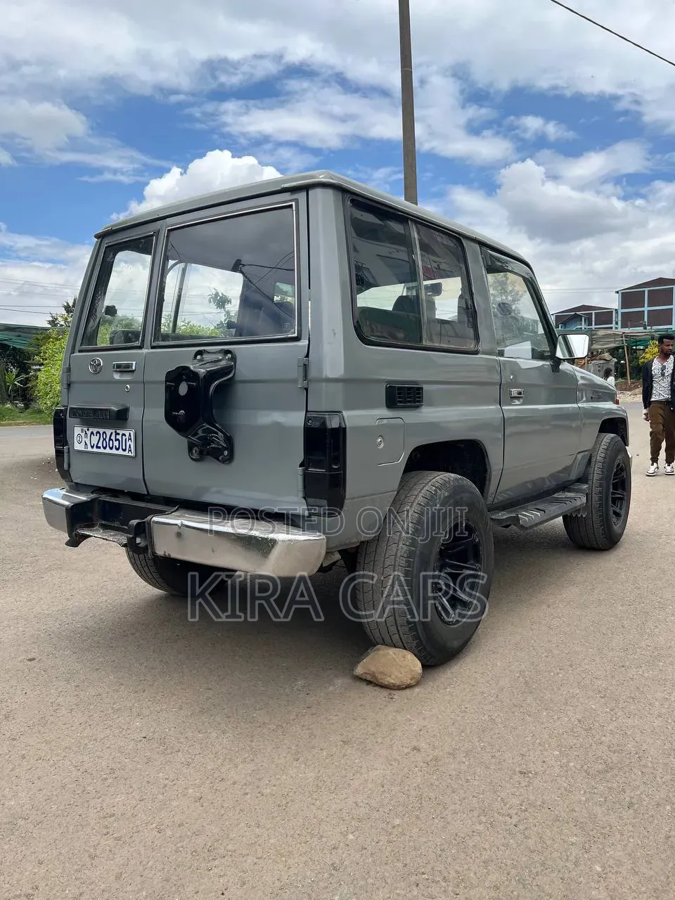 Toyota Land Cruiser 1995 Gray