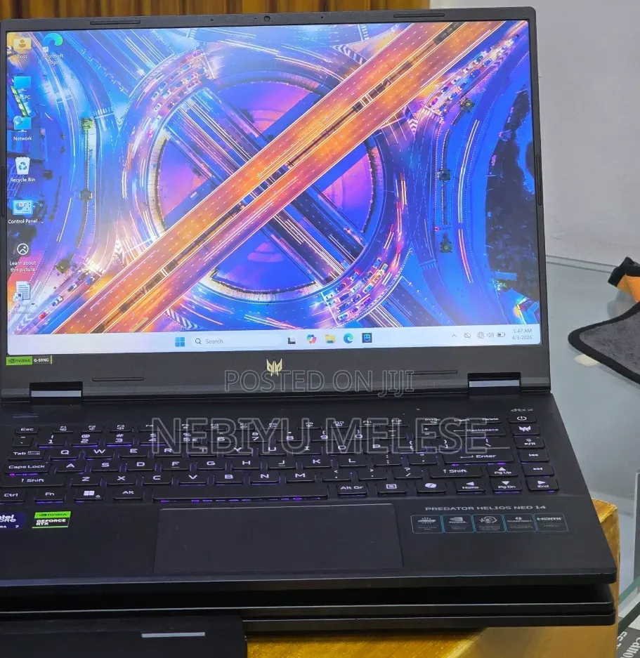 New Laptop Acer Predator Helios Neo 14 16GB Intel Core Ultra 7 SSD 1T