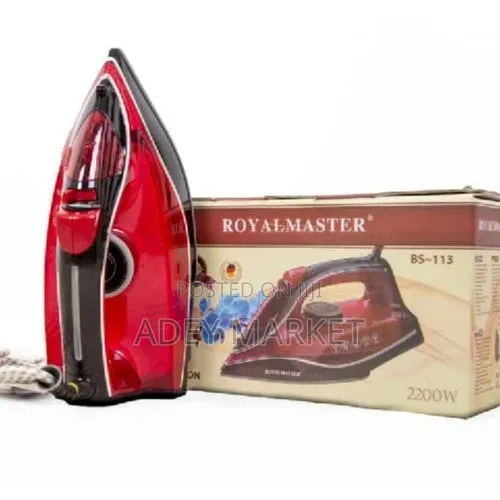 Royal Master Steam Iron.