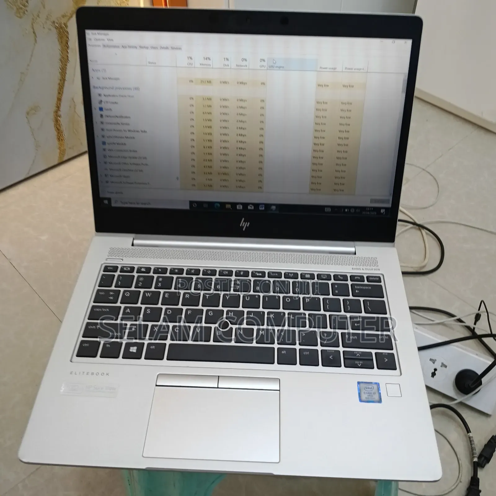 New Laptop HP EliteBook 840 G5 16GB Intel Core i7 SSD 512GB
