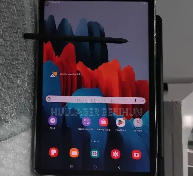 New Samsung Galaxy Tab S7 128 GB Black