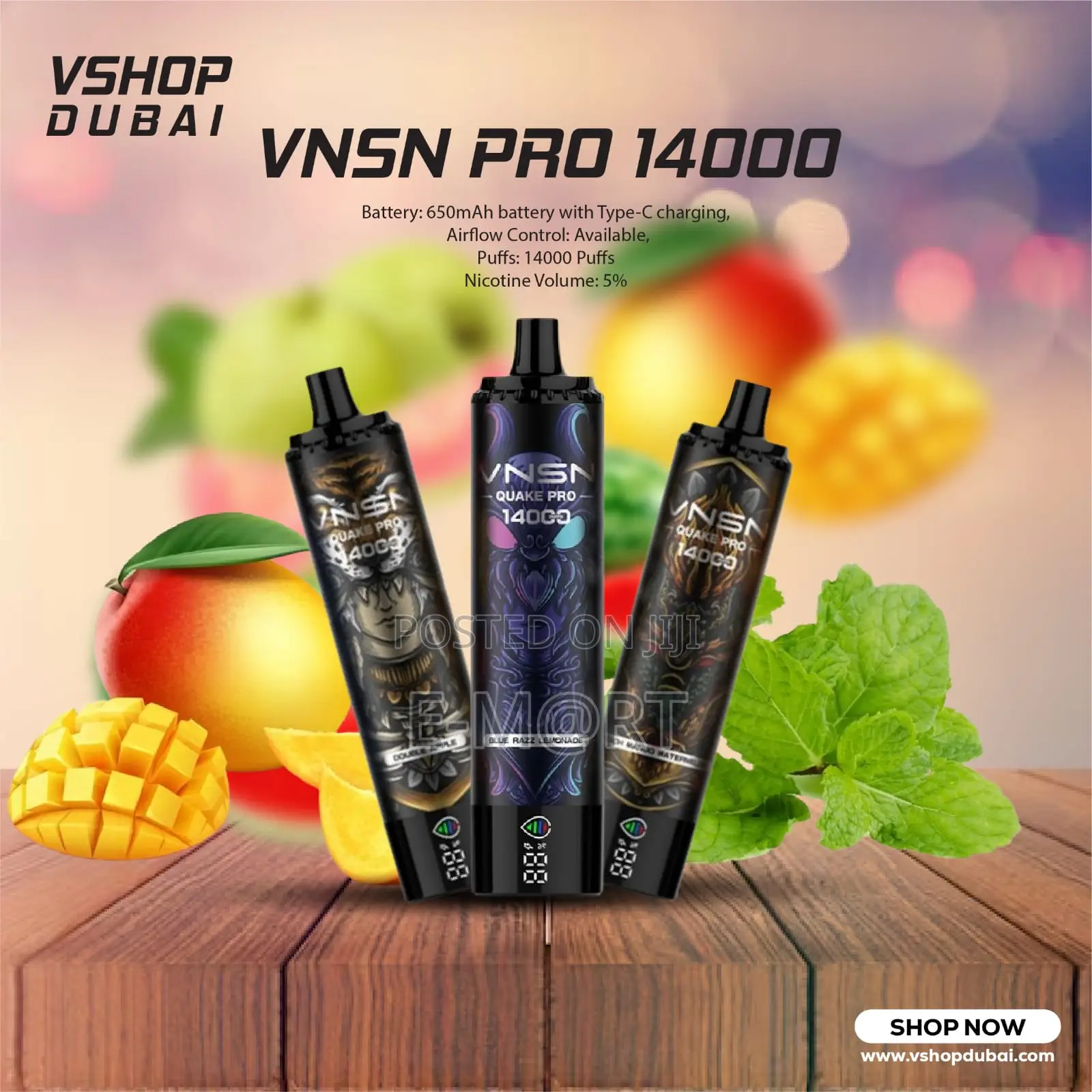 VNSN 14000 Puffs Disposable Vape