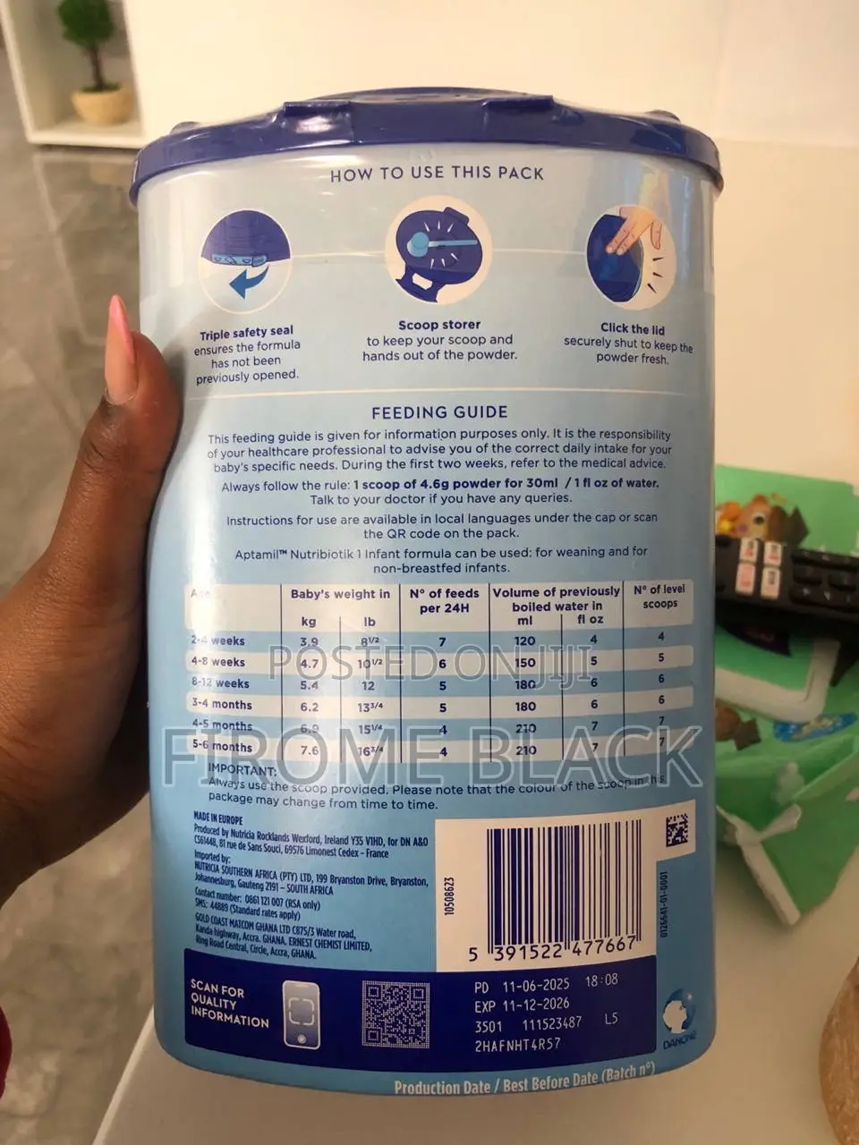 Aptamil Baby Formula (0-6months)