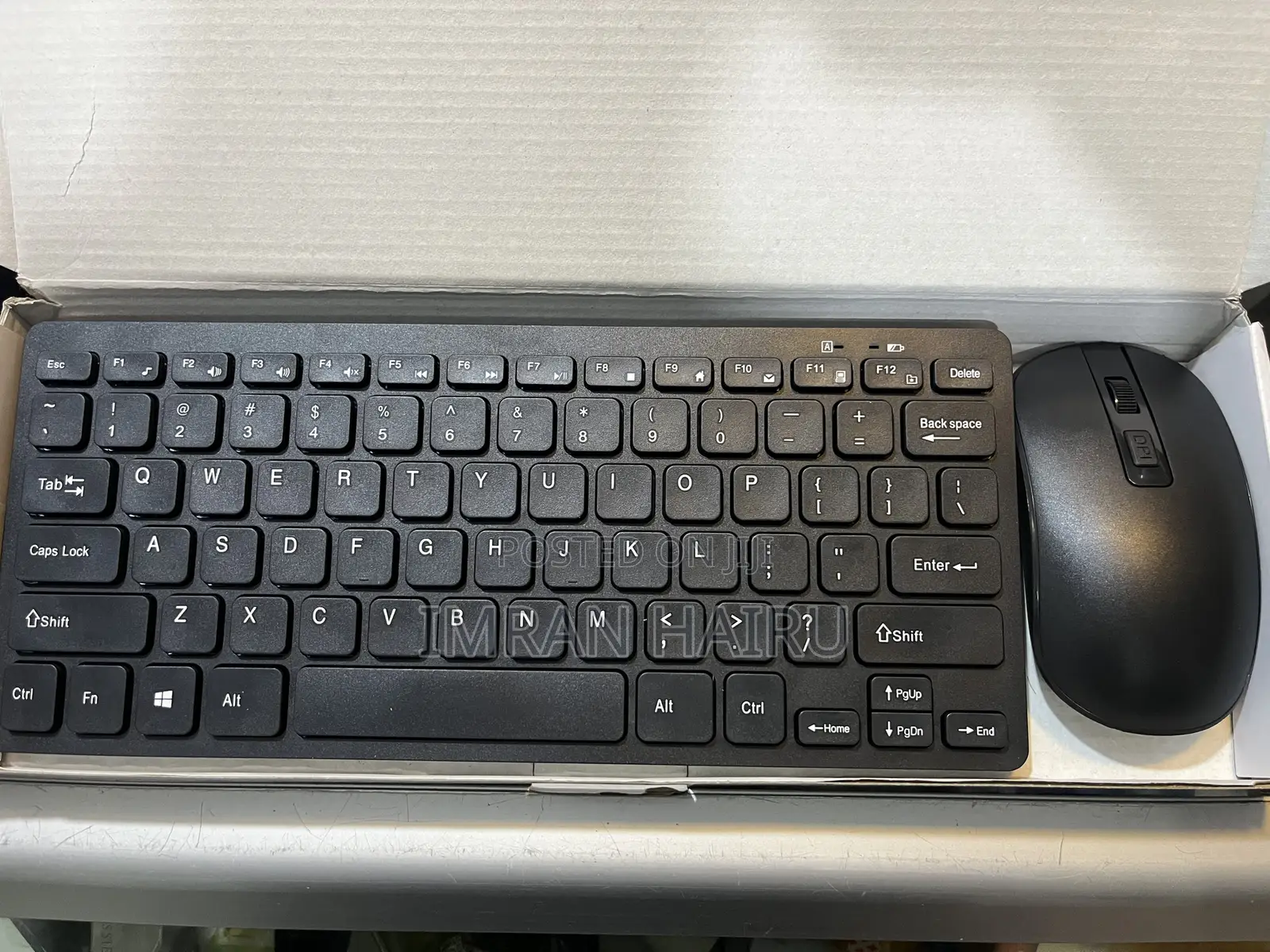 Wireless Mini Keyboard Mouse Set – Compact Portable