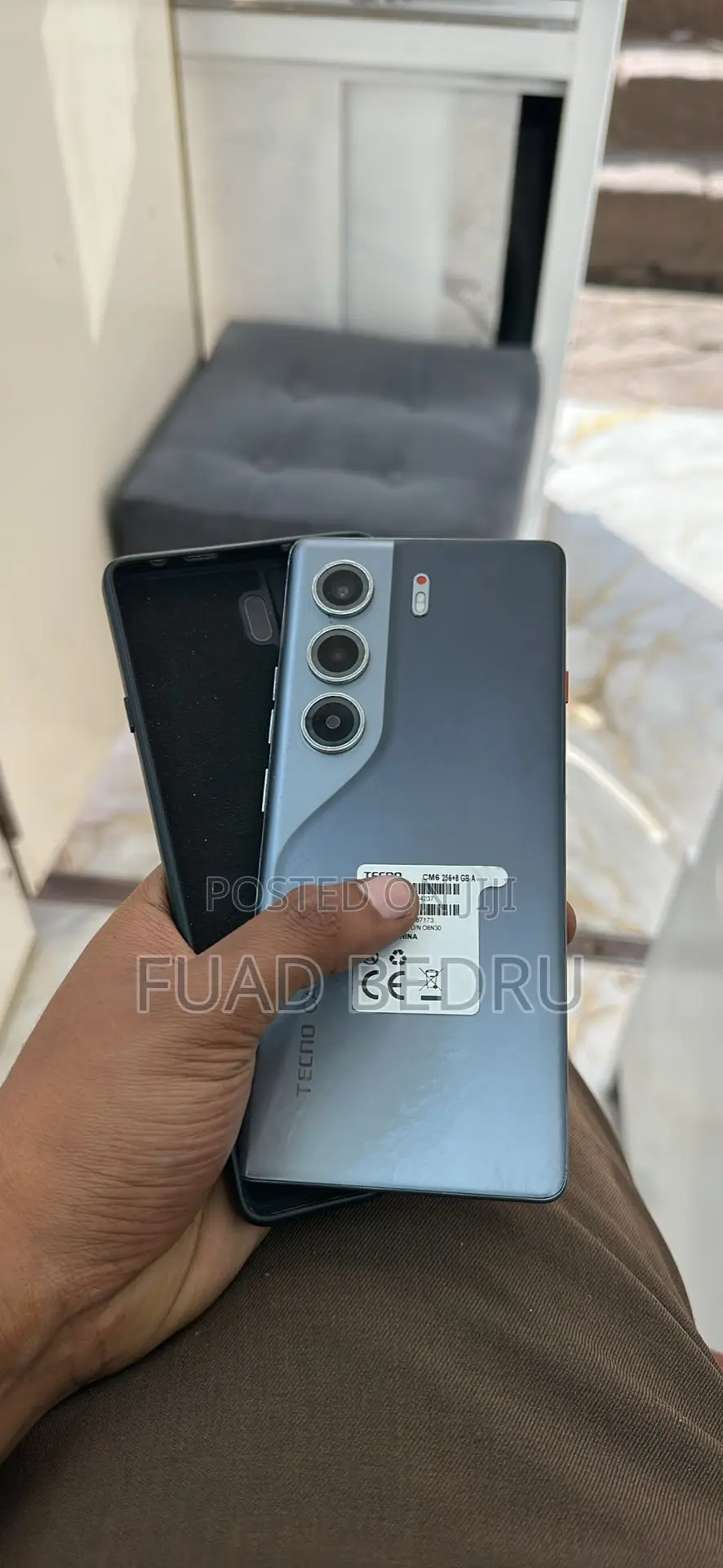 Tecno Camon 40 Pro 4G 256 GB Gray