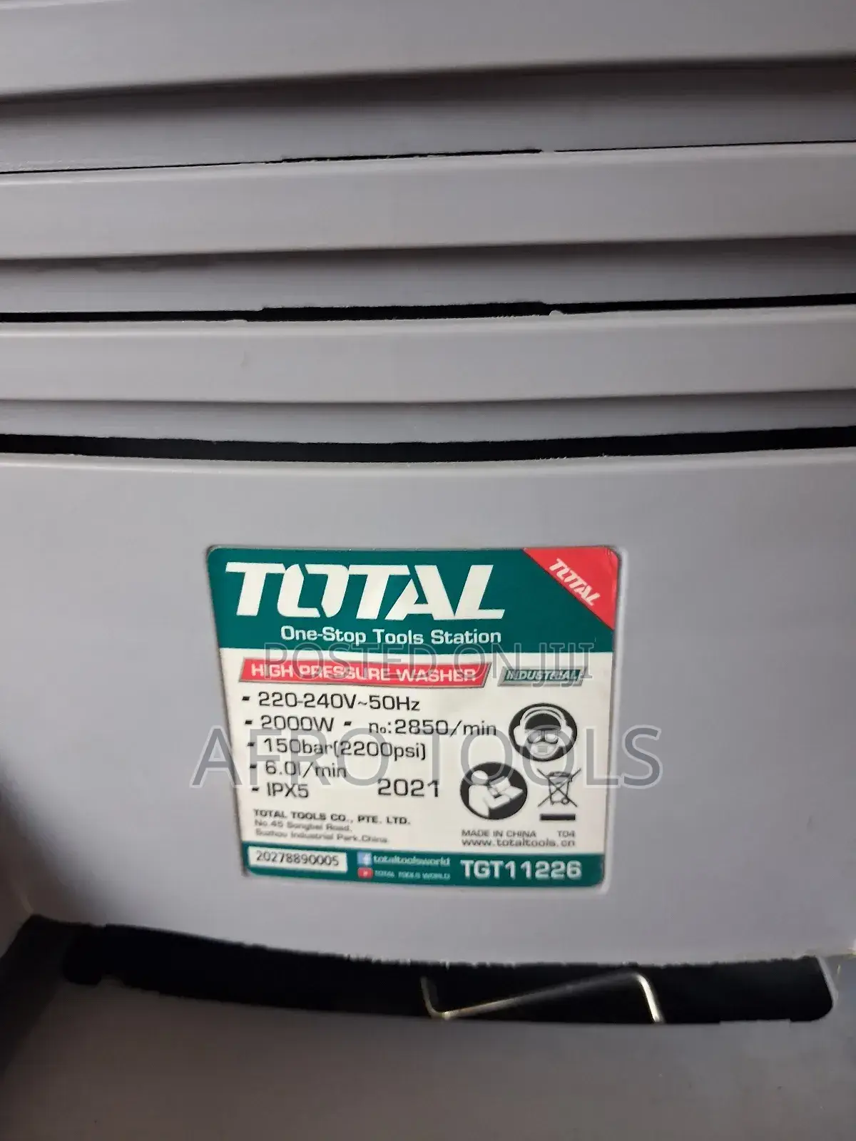 Total Preasure Washer