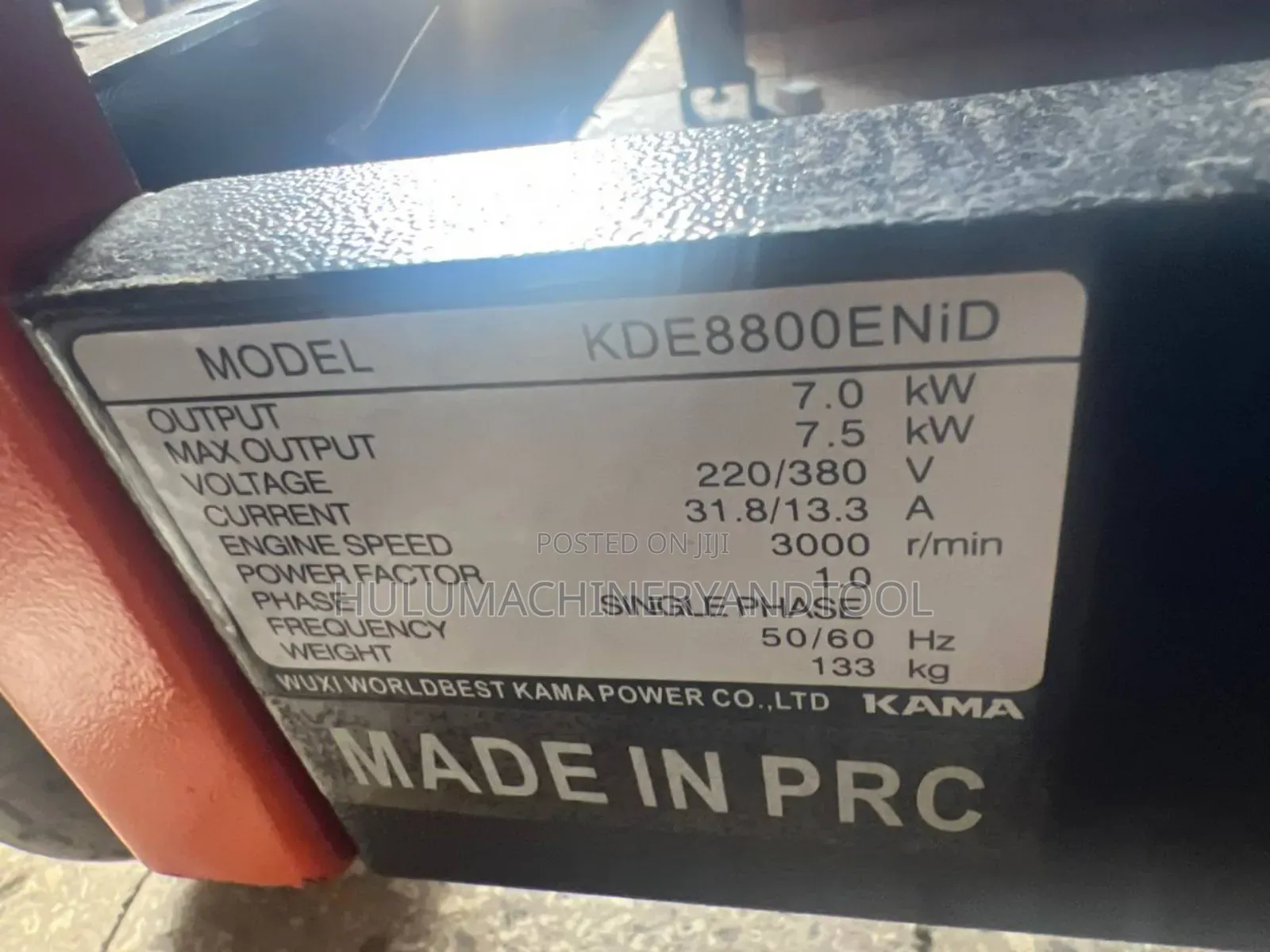 Kama Portable Diesel Generator