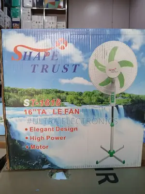 Shape Trust Brand 16-inch Table Fan (Model St-1616) Designed For