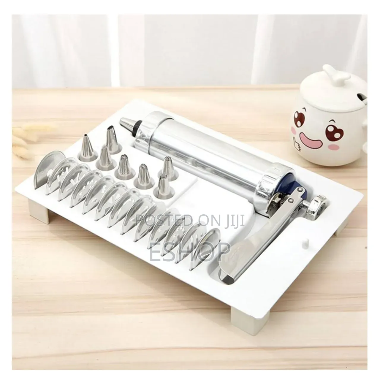 Baker's Dream: Stainless Steel Cookie Gun and Pastry Icing Set