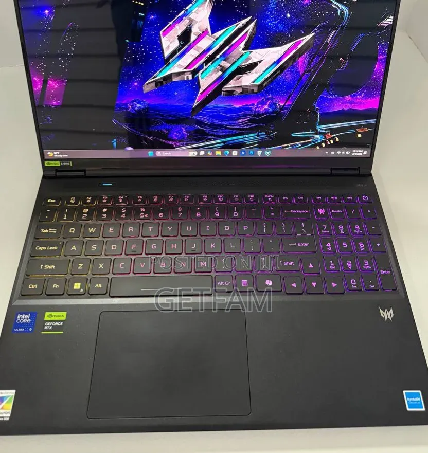 New Laptop Acer Predator Helios Neo 16 32GB Intel Core Ultra 9 SSD 1T