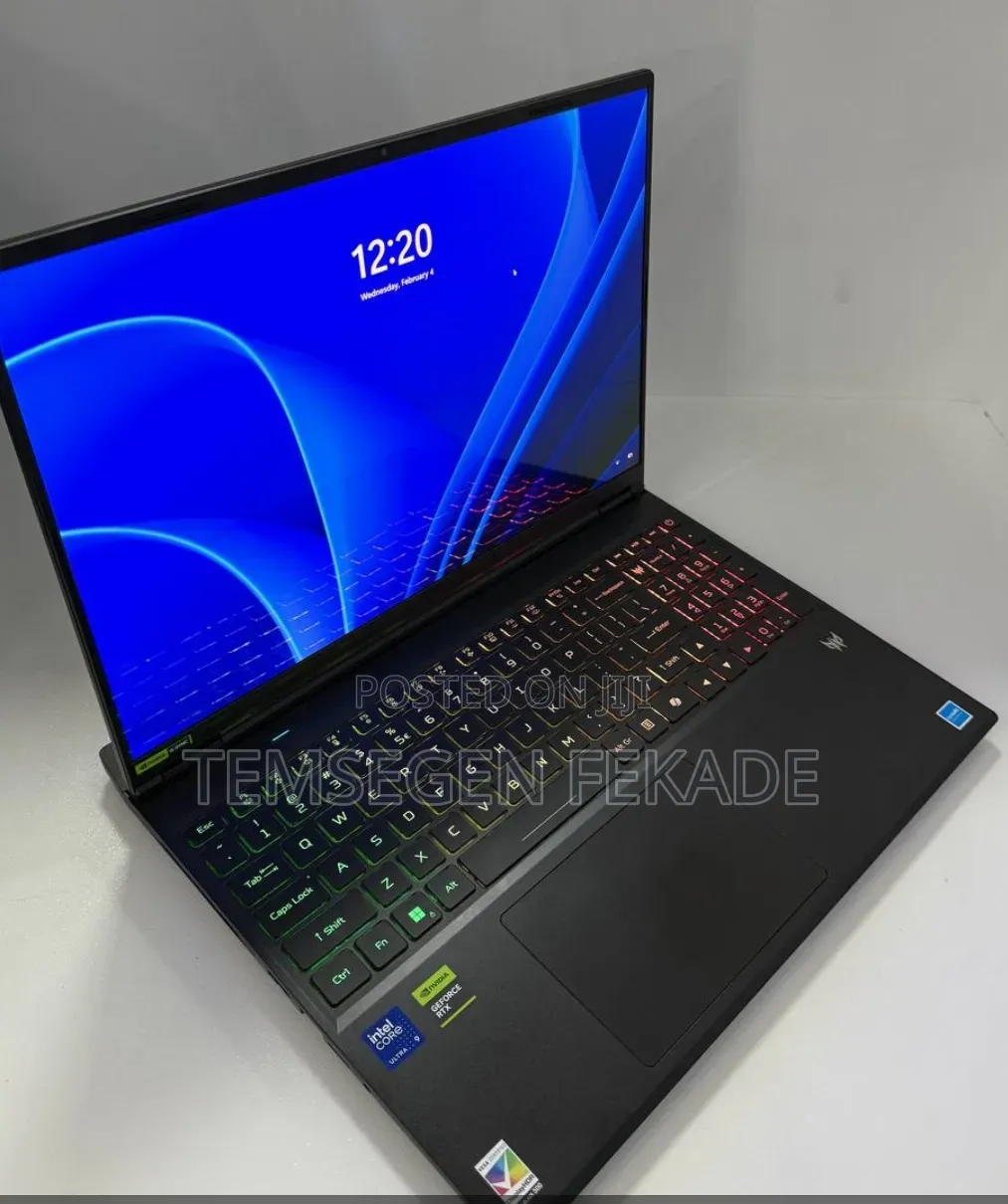 New Laptop Acer Predator Helios Neo 16 32GB Intel Core Ultra 9 SSD 1T
