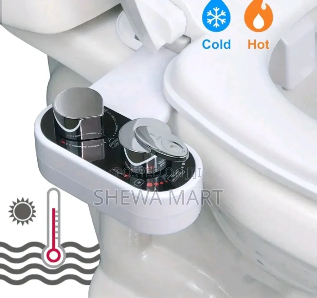 Hot Cold Bidet Attachment for Toilet, Ultra-Slim Bidet Attachment