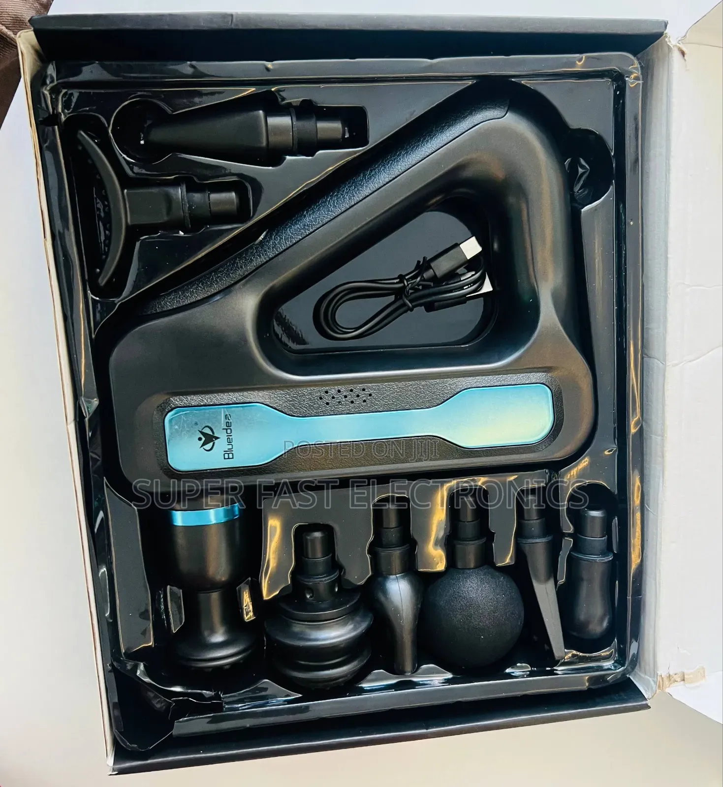 ​Blueidea Lcd Display Fascial Gun - Professional Deep Muscle Massager
