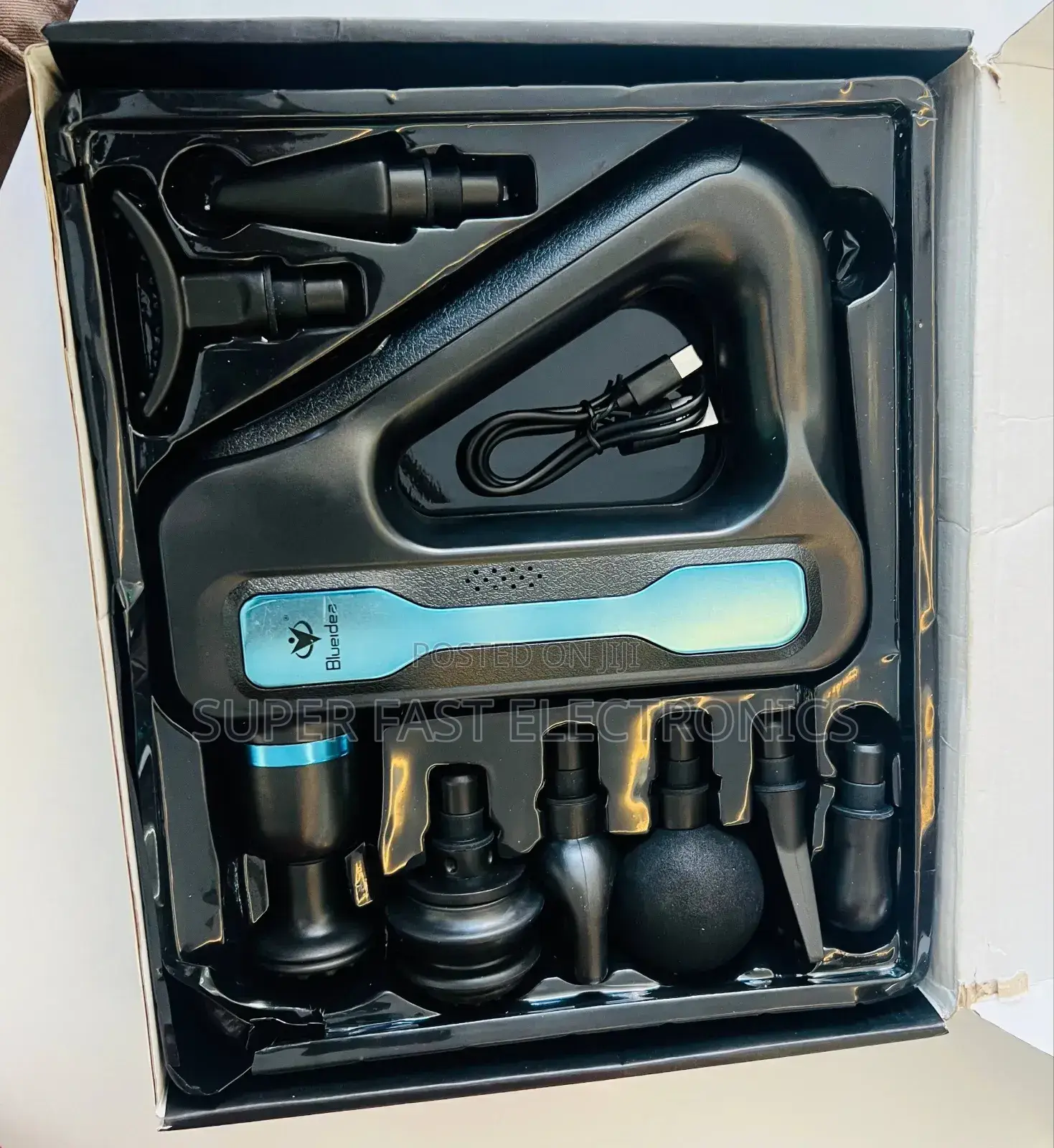 ​Blueidea Lcd Display Fascial Gun - Professional Deep Muscle Massager