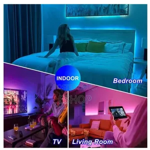 5m Led Strip Light for Tv Backlight - Easy Install Silicone Adhesive
