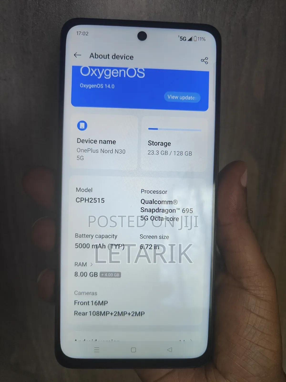 OnePlus Nord N30 128 GB