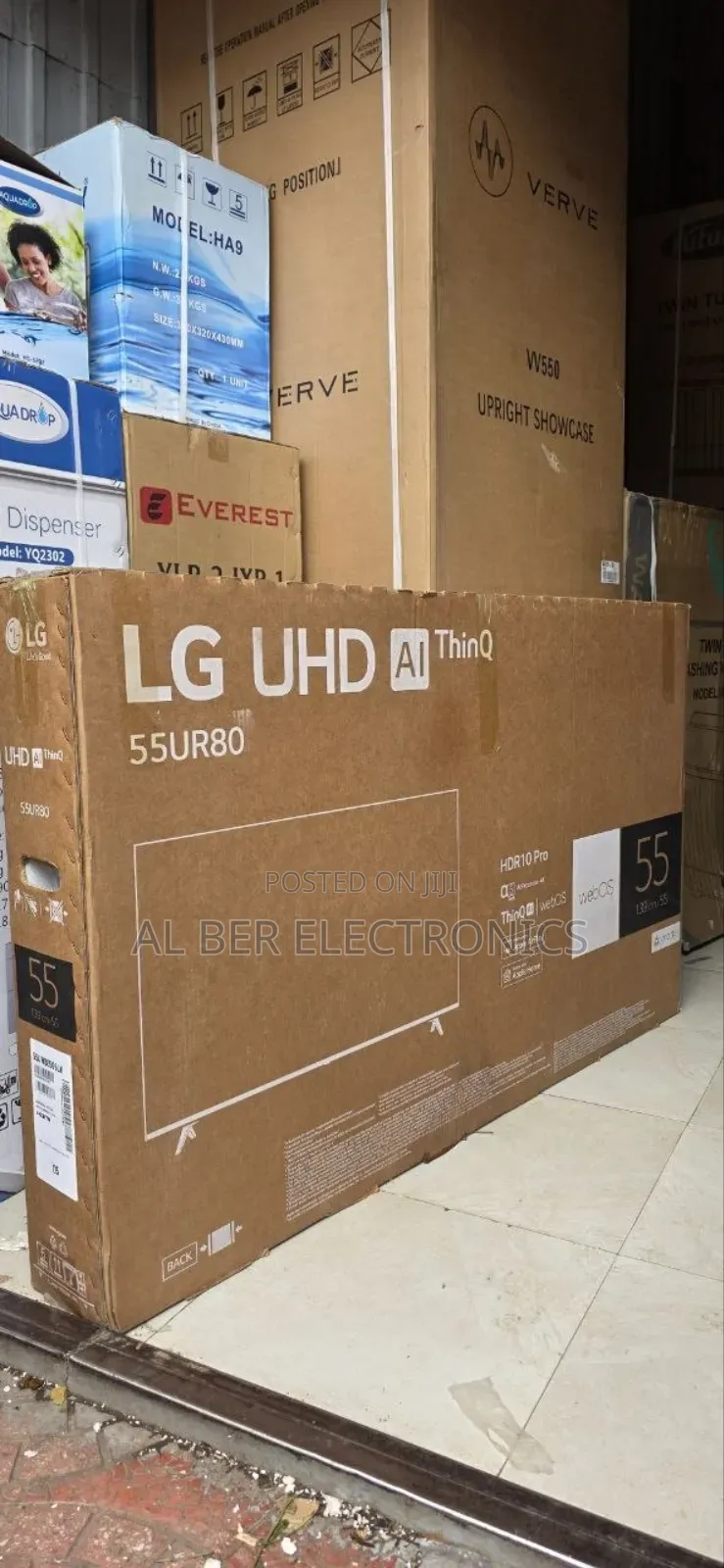 Lg 55" Uhd Smart Tv – Brand New