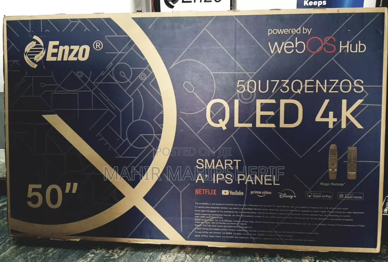 Enzo Tv 50 Inch Qled Android Smart