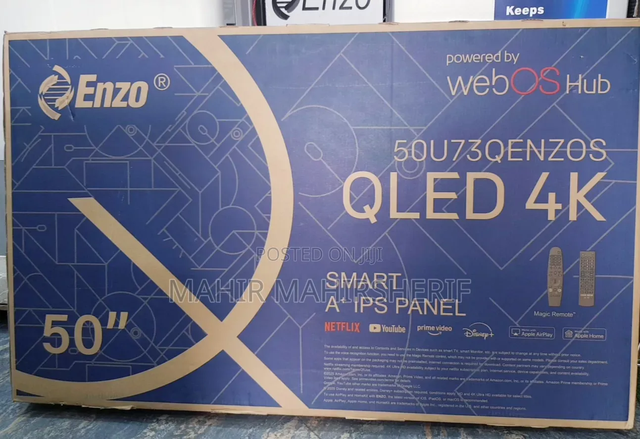 Enzo Tv 50 Inch Qled Android Smart