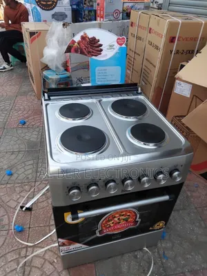 Delta 60x60 Electric 4e 2x2 Cooker With Oven – Brand New