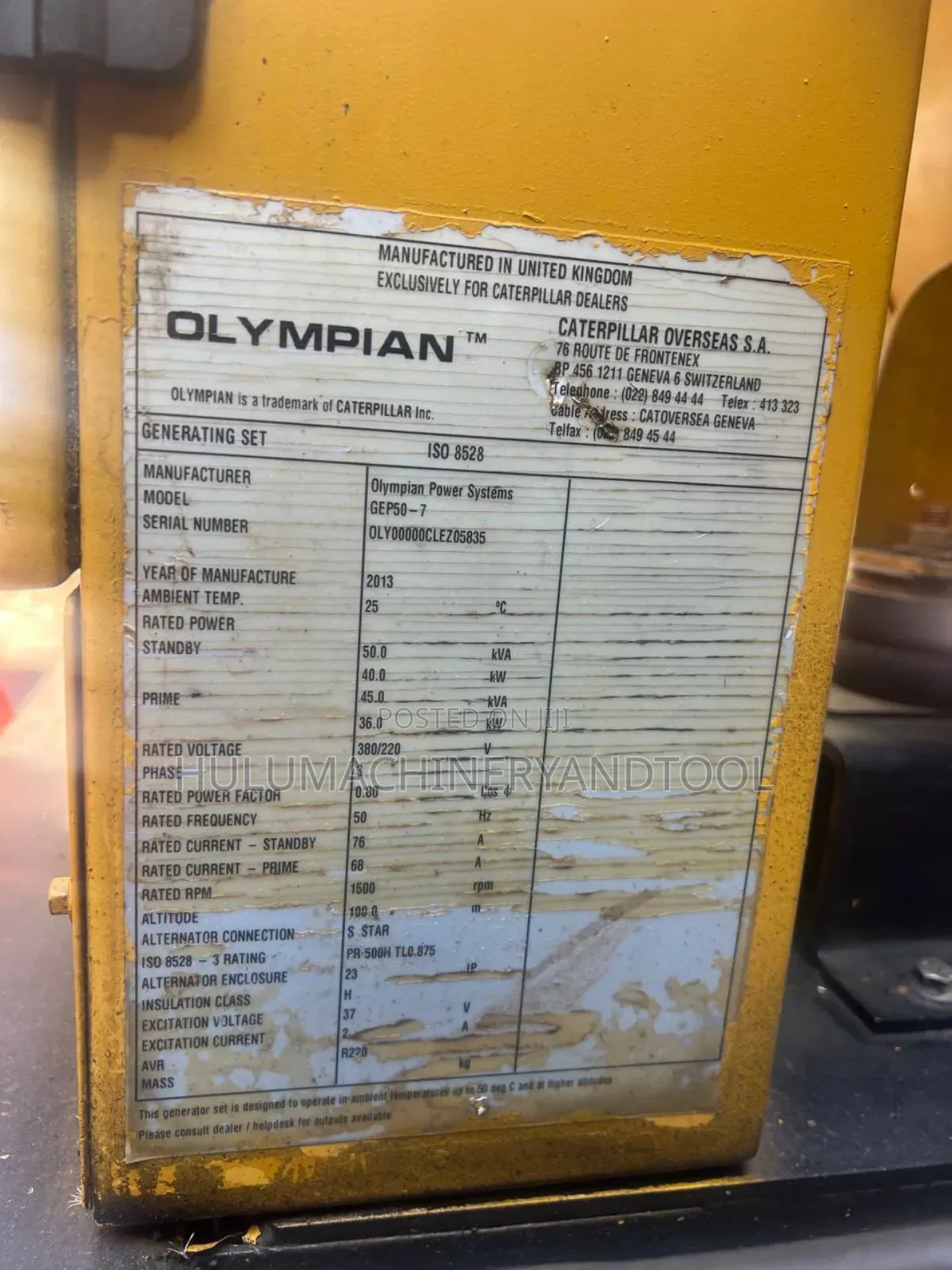 Olympian Generator