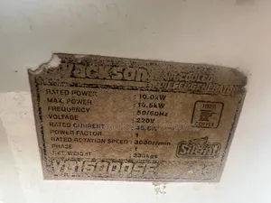Vackson Air-Cooled Diesel Generator.
