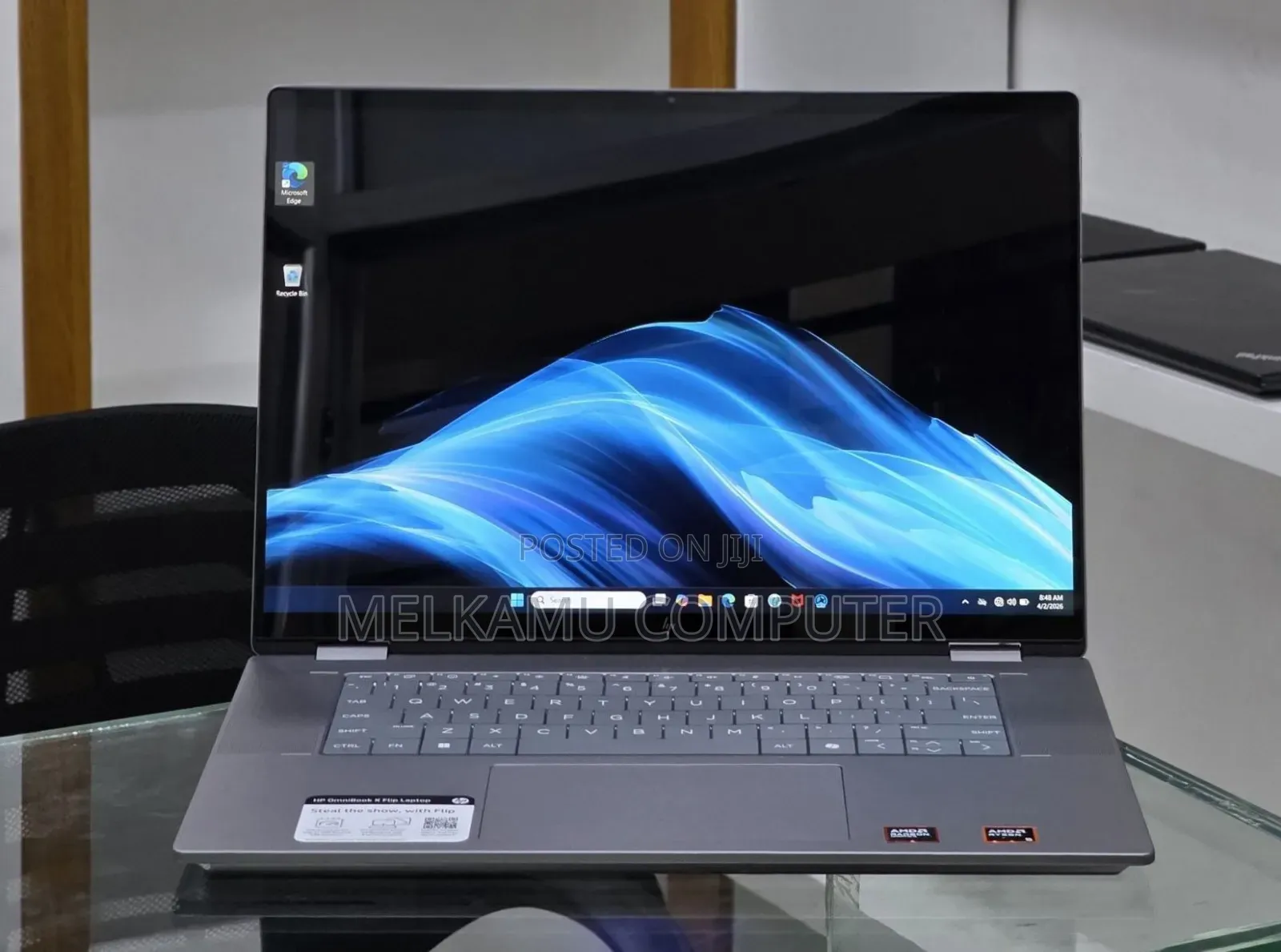 New Laptop HP OmniBook X Flip 16" 8GB Intel Core i5 SSD 512GB