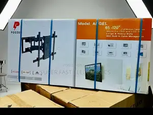 Pozzer Flexible Tv Wall Mount Angel Heavy Duty Full Motion (65"–120"