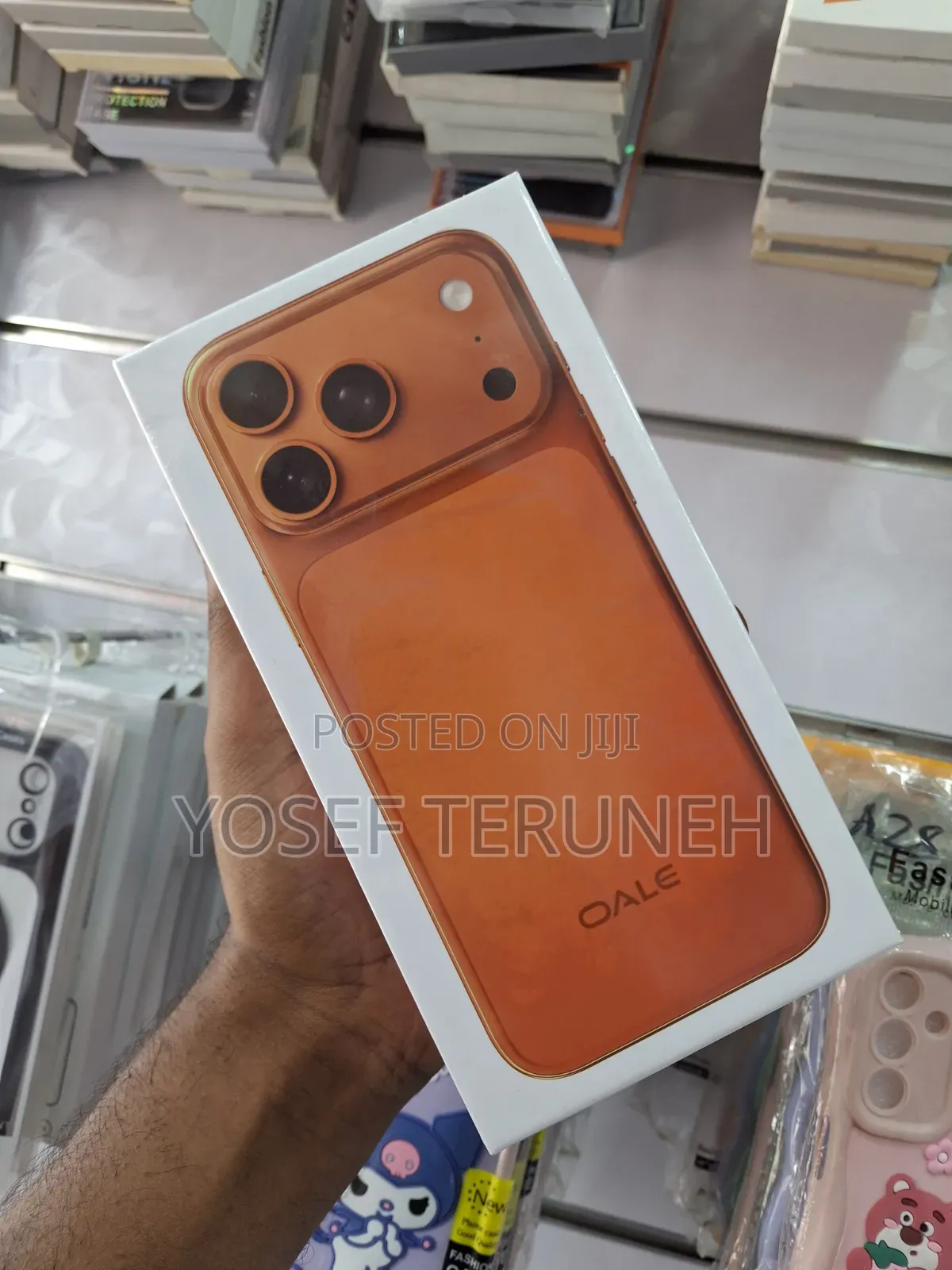 New Oale 17Pro Max 128 GB Orange