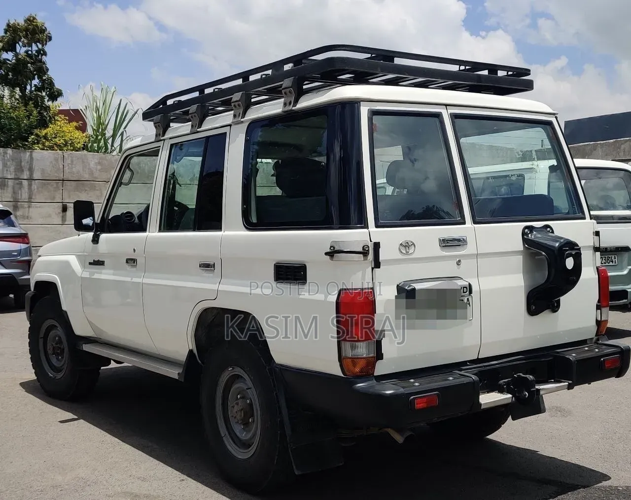 Toyota Land Cruiser 4.5 V8 TD 2019 White