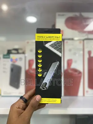 Type-C to HDTV 8 in 1