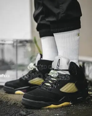 Nike Air Jordan 5 Retro a Ma "Maniere Dusk"Unisex Fashion Shoes