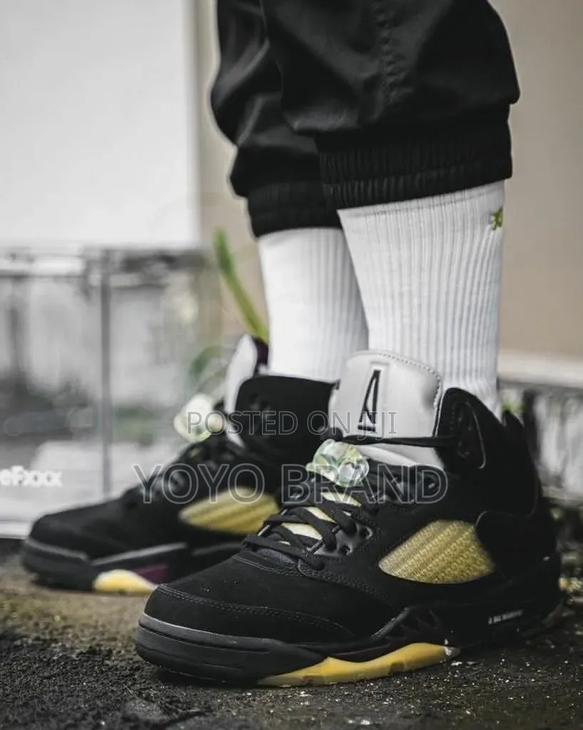 Nike Air Jordan 5 Retro a Ma "Maniere Dusk"Unisex Fashion Shoes