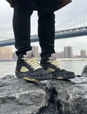 Nike Air Jordan 5 Retro a Ma "Maniere Dusk"Unisex Fashion Shoes