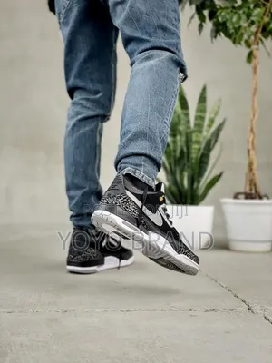 Nike Air Jordan 3 Retro Thinker "Black Cement"Unisex Fashion Shoes