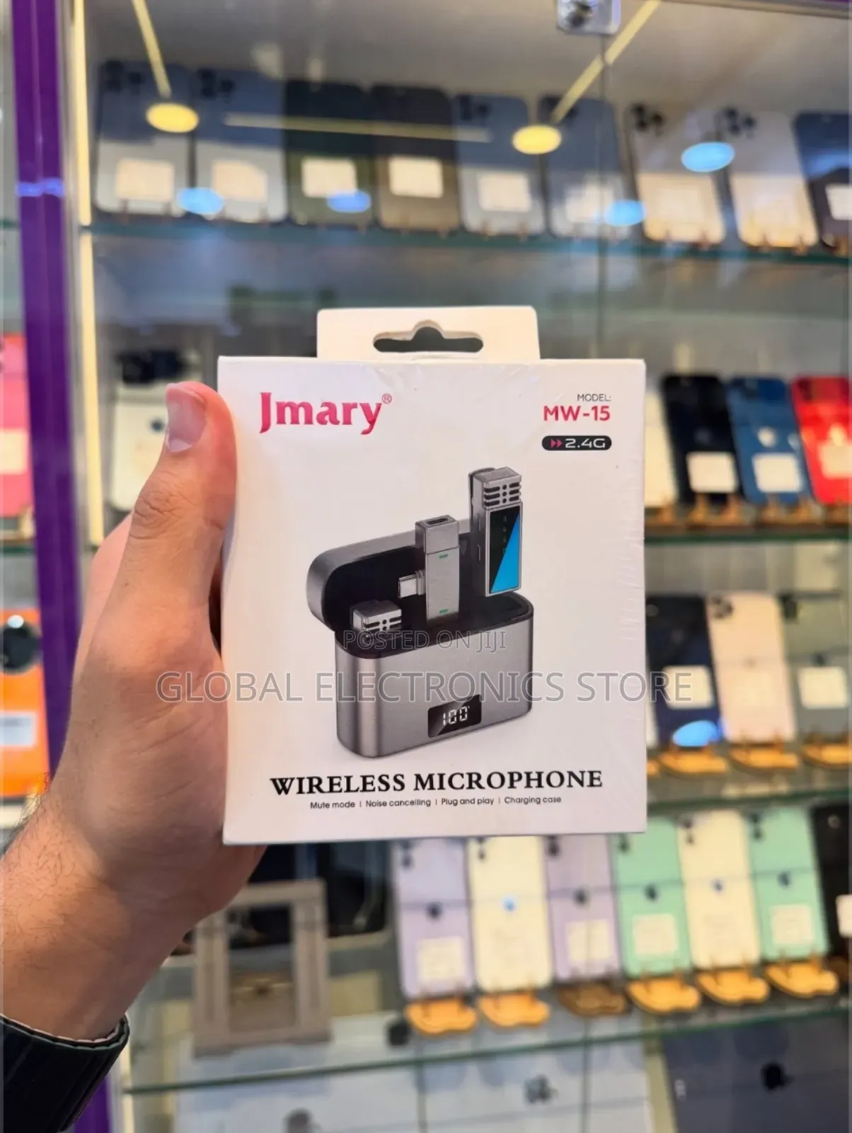 Original  Jmary 2.4g Wireless Lavalier Microphone for Perfect Sound