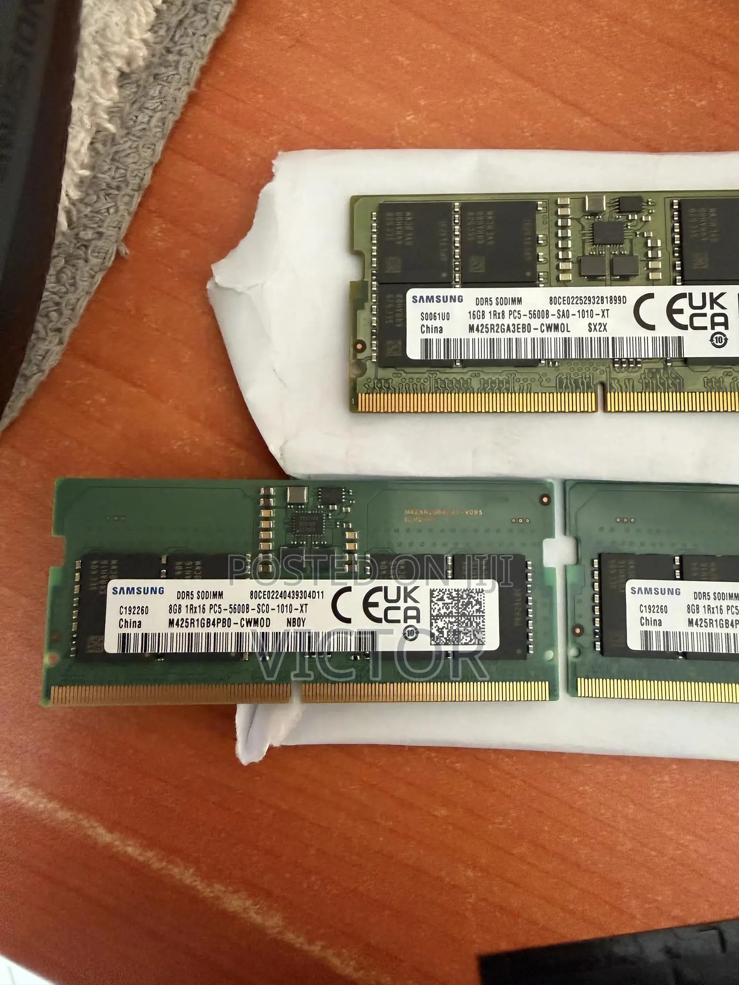 Samsung Ddr5 Laptop Ram – 16gb + 2x8gb 5600mhz Sodimm