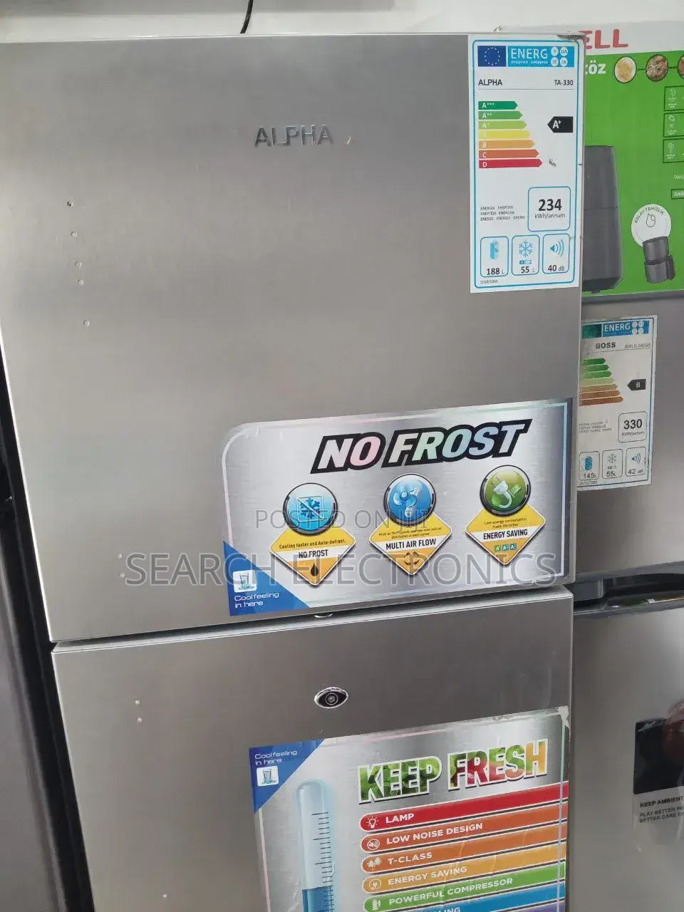 Alpha 600l Fan Seastem Rifrigerator