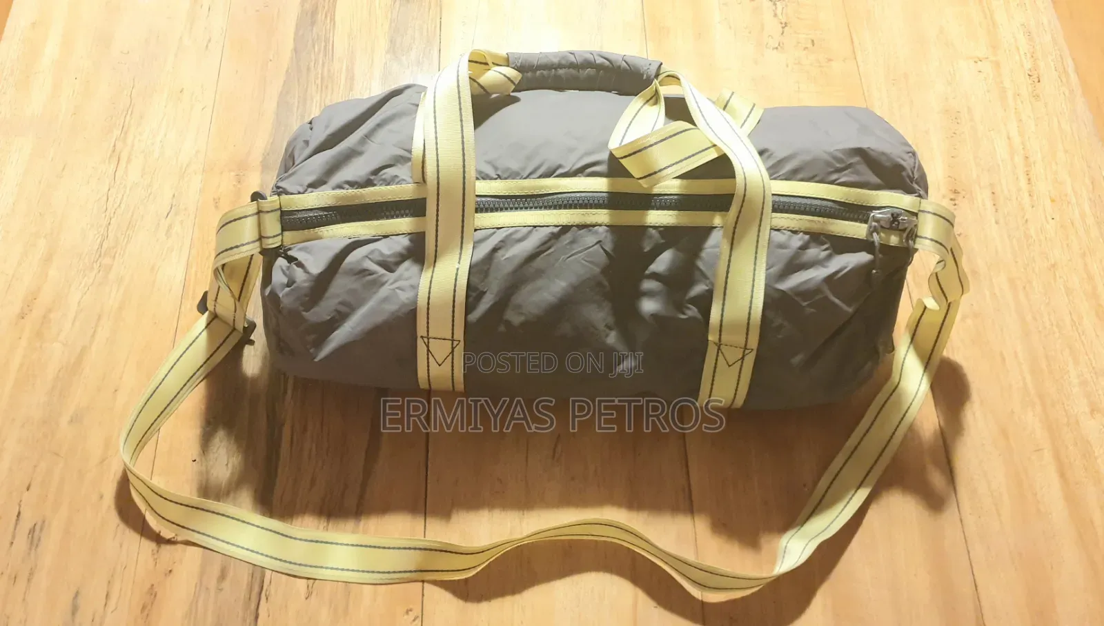 Nike Khaki Foldable Sports Gym Fitness Bag