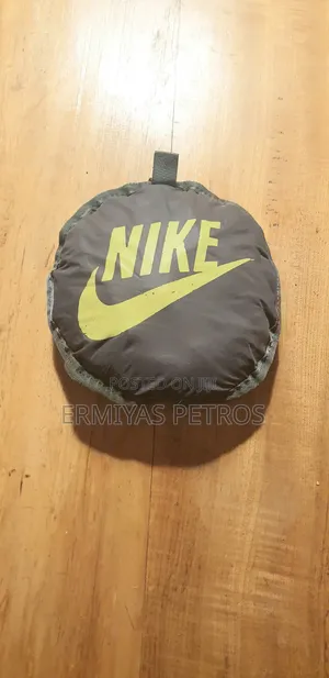 Nike Khaki Foldable Sports Gym Fitness Bag