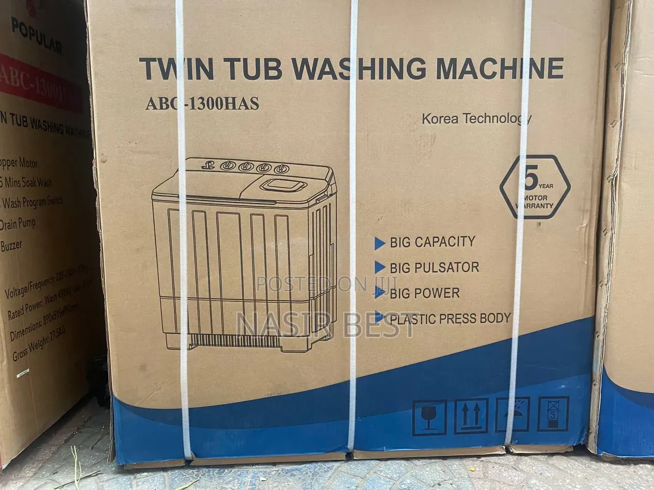 Future 13 Kg Waching Machine