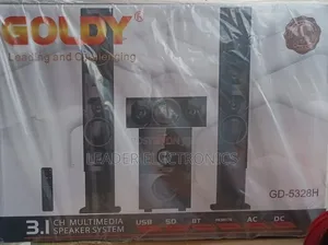 Goldy 3.1ch Multimedia Home Theater Speaker System – Powerful Bass