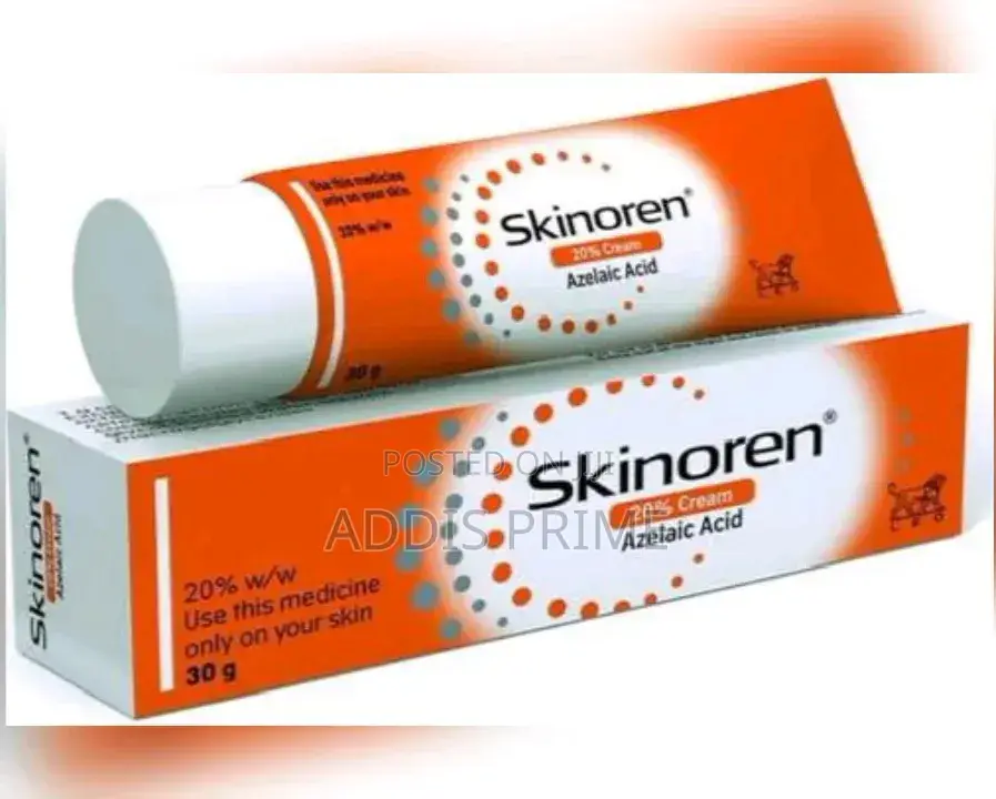 Skinoren 20% Azelaic Acid Cream – Acne Dark Spot Treatment (30g)