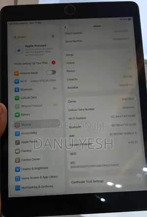New Apple iPad Pro 256 GB