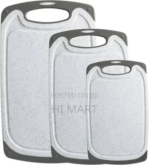 Unbreakable 3in1 Chopping Board Set